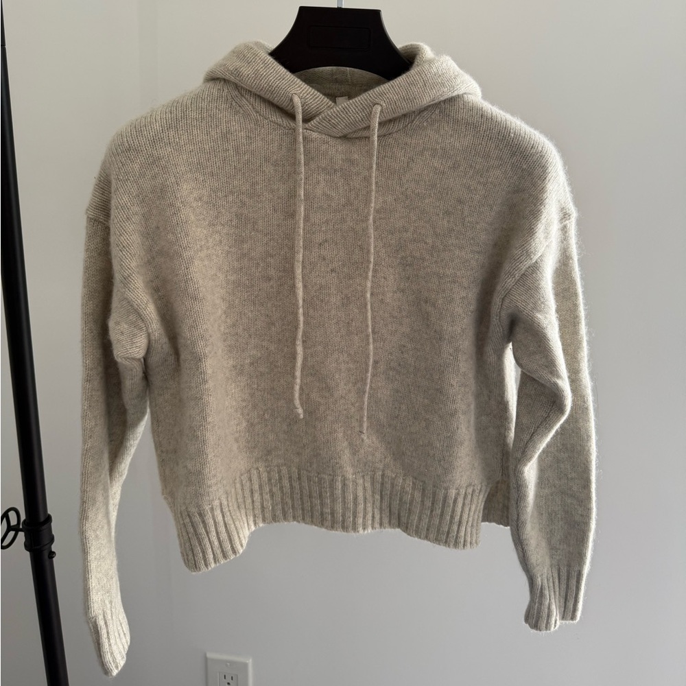 Grey Aritzia Cashmere Sweater